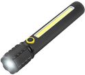 Latarka ręczna 1-LED+COB ZOOM z akumulatorem i kablem MicroUsb LXBLC73TH