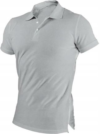 KOSZULKA POLO "GARU" SZARA "M