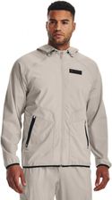 Męska kurtka treningowa UNDER ARMOUR Project Rock Unstoppable Jacket - beżowa