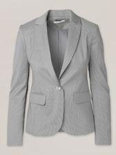 Zdjęcie Szara marynarka damska w pepitkę - Reda