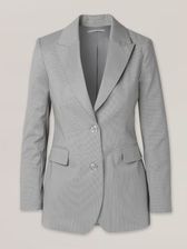 Zdjęcie Szara marynarka damska w pepitkę - Reda