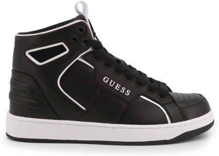 Sneakersy Guess 50 białe,czarne buty BASQET-FL7BSQ-LEA12