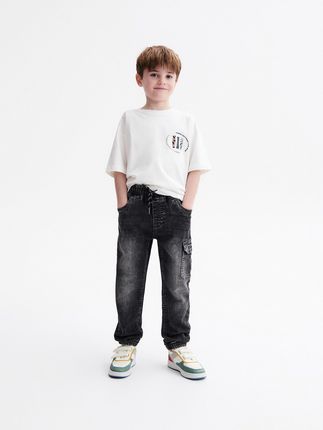 Reserved - Jeansy jogger - Czarny