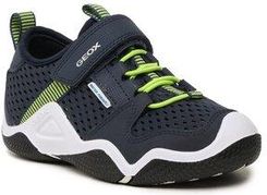 Zdjęcie Sneakersy Geox - J Wader B. A J3530A 01450 C0749 S Navy/Lime - Bielsko-Biała