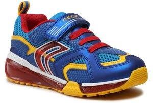 Sneakersy Geox - J Bayonyc B.A J16FEA 05014 C0833 D Royal/Red - Ceny I ...