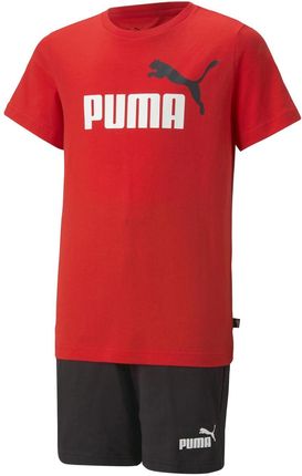 Dziecięca Koszulka i spodenki Puma Short Jersey Set B 84731021 – Czerwony