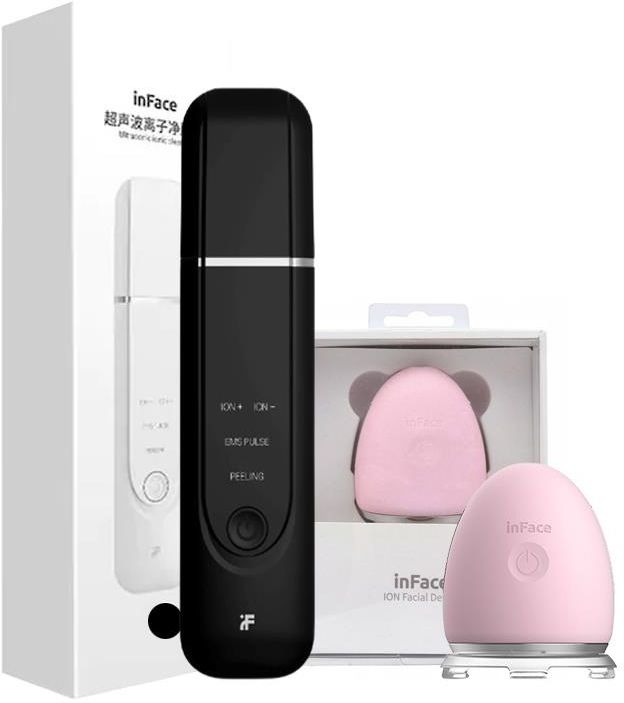 Inface MS7100 Czarny + CF-03D Różowy - Opinie i ceny na Ceneo.pl