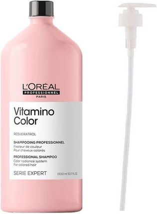 L'Oréal Professionnel Vitamino Color Zestaw Do Włosów: Szampon Do Włosów Farbowanych 1500 ml + Pompka 1500 ml