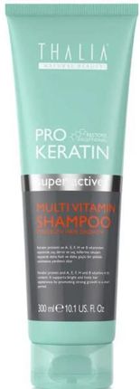 Thalia Szampon Do Włosów Z Keratyną I Multiwitaminami Pro Keratin Multivitamin Szampon 300 ml