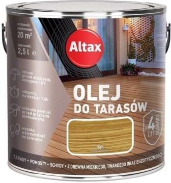 Altax Olej Do Tarasów Dąb 2,5l