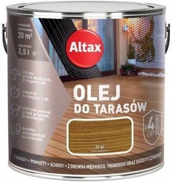Altax Olej Do Tarasów Brąz 2,5l