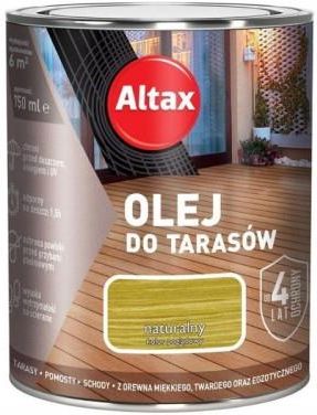 Altax Olej Do Tarasów Naturalny 0,75l