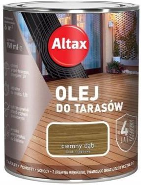 Altax Olej Do Tarasów Ciemny Dąb 0,75l