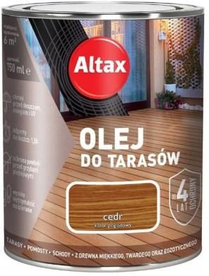 Altax Olej Do Tarasów Cedr 0,75l