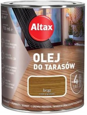 Altax Olej Do Tarasów Brąz 0,75l