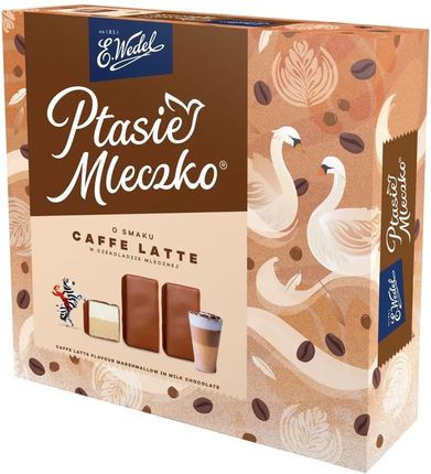 Wedel Ptasie Mleczko Caffe Latte Kawowe 340g