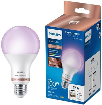 Philips Smart LED Żarówka E27 A67 13 W (100 W), kolorowe światło (929002449721)