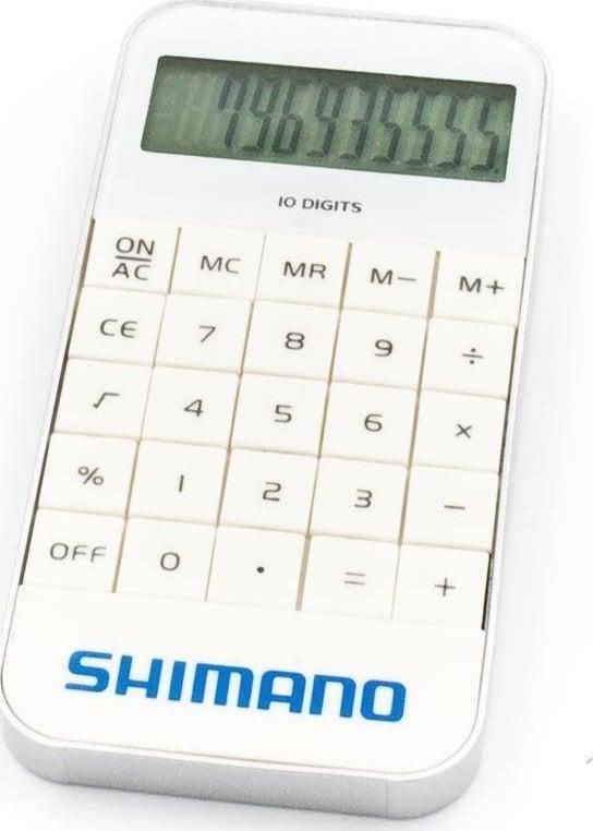 Kalkulator Shimano Kalkulator Kalkulator Z Logo 12Cm X 6Cm Ceny i