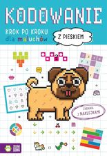 Zdjęcie Zielona Sowa Kodowanie Krok Po Kroku. Dla Maluchów. Z Pieskiem [Książka] - Warszawa