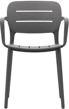 Krzesło Ogrodowe Morella Szare Cc6108S15 53X53X79