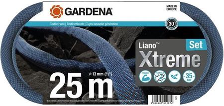 Gardena Wąż Tekstylny Liano Xtreme 25m Zestaw