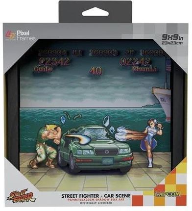 Pixel Frames Street Fighter: Car Scene