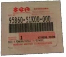 Zdjęcie Suzuki 95860 51K00 000 Filtr Pyłkowy Splash - Wronki