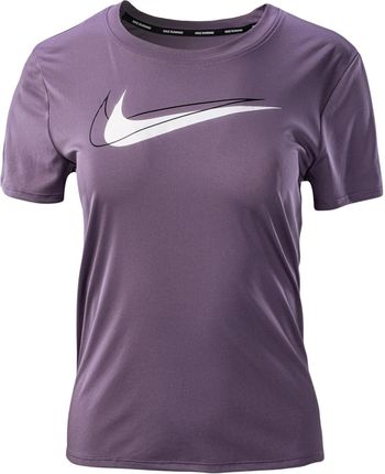 Damska Koszulka z krótkim rękawem Nike W NK DF Swsh Run Top SS Dd4898-574 – Fioletowy