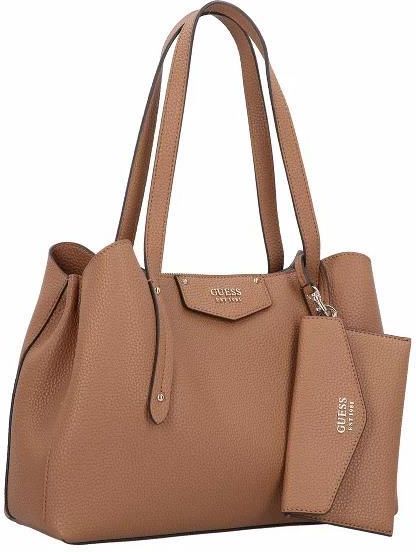 Bandolera Cubo Con Pochette Eco Brenton Guess Caramelo