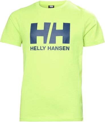 Dziecięca Koszulka z krótkim rękawem Helly Hansen JR HH Logo T-Shirt 41709_395 – Zielony