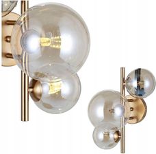 Zdjęcie Italux Kinkiet Canello Wl-406007-3-Hbr Elegancki Mosiężny - Pruchnik