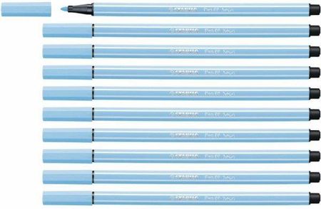 Stabilo Mazaki Pen 68 Fluorescencyjne Niebieski 10 Sztuk
