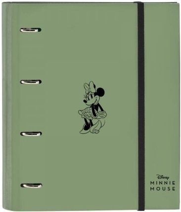 Minnie Mouse Segregator Mint Shadow Zielony Wojskowy (27X32X3.5 Cm)