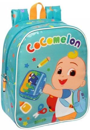 Cocomelon Plecak Dziecięcy Back To Class Jasnoniebieski 22X27X10Cm