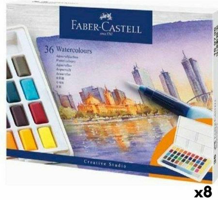 Faber-Castell Zestaw Farb Akwarelowych Creative Studio 8szt.