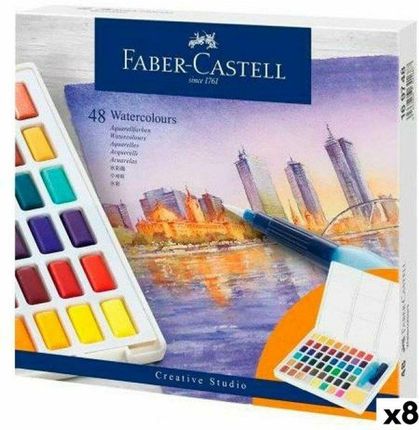Faber-Castell Zestaw Farb Akwarelowych Creative Studio 8szt.