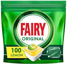 Ranking Fairy Original Lemon Kapsułki Do Zmywarki 100szt. Jakie tabletki do zmywarki? Ranking