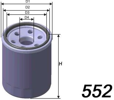 Blue Print ADZ92129 Filtro Olio Motore Per Isuzu D-Max E KB Pick-up