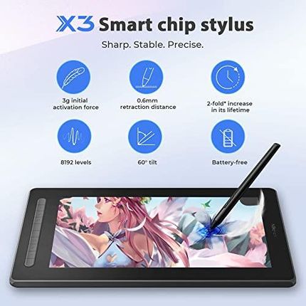 Tablet XPPen Artist 16 (2nd Gen) (A16P2) Czarny - Opinie i