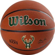 Zdjęcie Wilson Team Alliance Milwaukee Bucks Ball Wtb3100Xbmil Brązowe - Boguszów-Gorce