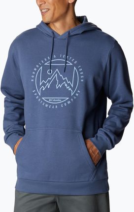 Columbia Bluza Trekkingowa Męska Csc Graphic Hoodie Granatowa 2040621