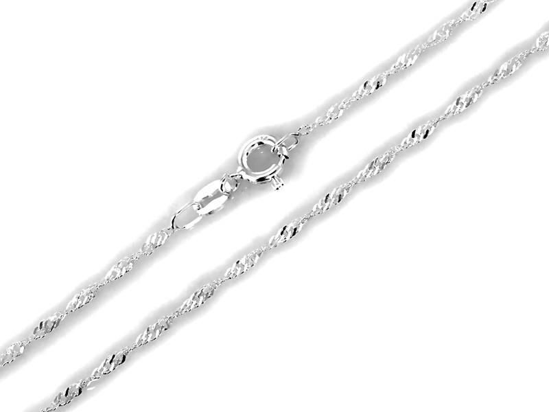 Clever Schmuck Parure De Bijoux Avec Chaîne Singapur 45 Cm Et Trois Pendentifs Foie-Amour-Espoir En Argent Véritable 925