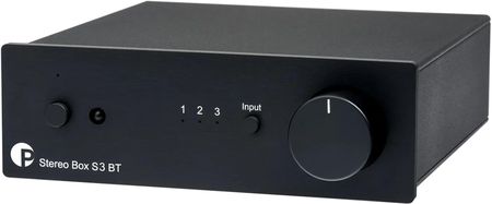 Pro-Ject Stereo Box S3 BT – Wzmacniacz zintegrowany stereo z odbiornikiem Bluetooth 5.0 Czarny