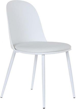 Dkd Home Decor Krzesło Do Jadalni Biały Poliuretan Polipropylen (51,5X44,5X81 Cm) 638636