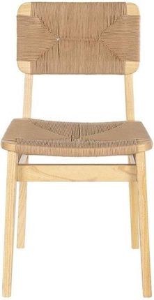 Dkd Home Decor Krzesło Do Jadalni Naturalny Włókno (42X41X80 Cm) 638637