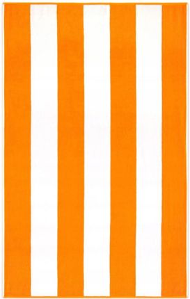Zwoltex Ręcznik Plażowy Neon Pomarańczowy 100X160Cm 380G 5906378168357