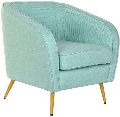 Dkd Home Decor Fotel Złoty Metal Kolor Zielony (70X68X73 Cm) 45145653