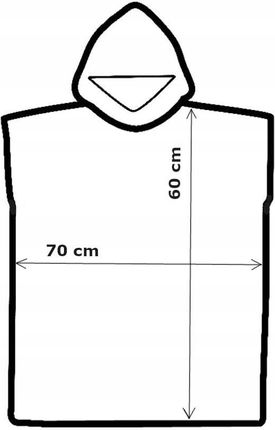 Aqua Speed Ponczo Dziecięce Ręcznik Dziecięcy Szlafrok 70X120 2Eaca444-B4Df-49E9-8F21-56Adde60F089 - zdjęcie 3