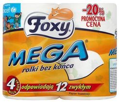 Foxy Mega Papier Toaletowy 2-Warstwowy Dekorowany 4 Szt.