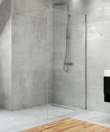 Ścianka prysznicowa New Trendy VELIO  walk-in Rozmiar: 140 cm, Grubość szkła: 8 mm